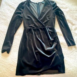 Wild Fable Green Velvet Cocktail Dress. Size Small